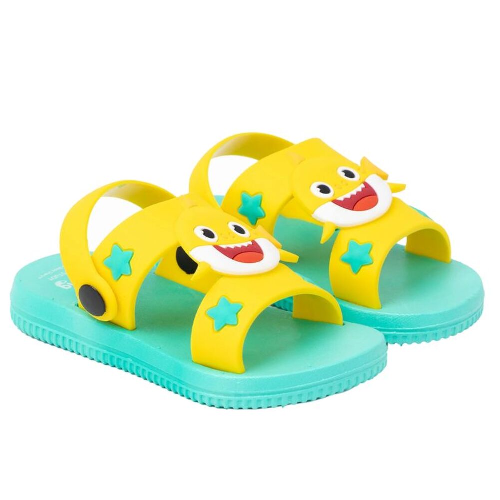 Baby Shark Childrens/Kids Sandals / Yellow/Blue